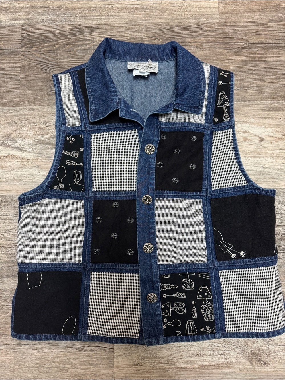 Stonebridge Petites Denim Shirt Jacket in Light Blue